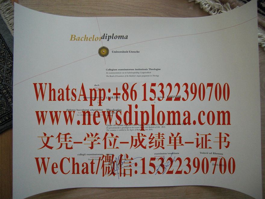 乌特勒支大学毕业证文凭原版哪里能办